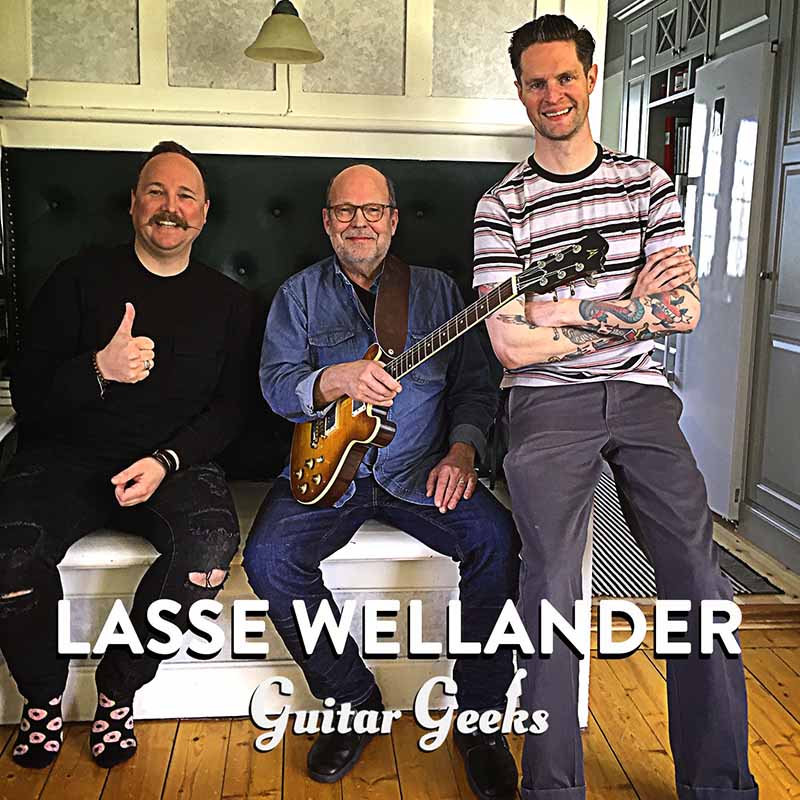 Lasse Wellander i podcasten Guitar Geeks